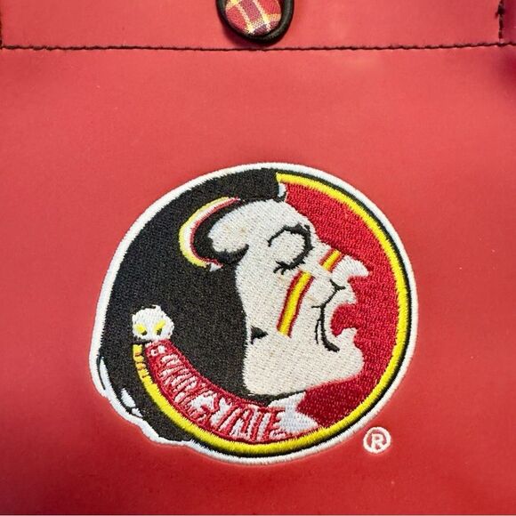 Alan Stuart Florida State University Maroon Tote with Embroidered Seminole Logo - Picture 2 of 10